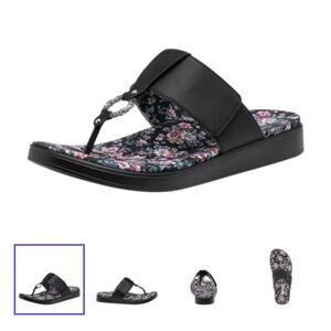 Alegria Moxie Enchanted Black sandal